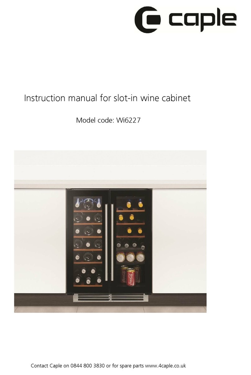Caple WI6227 User manual