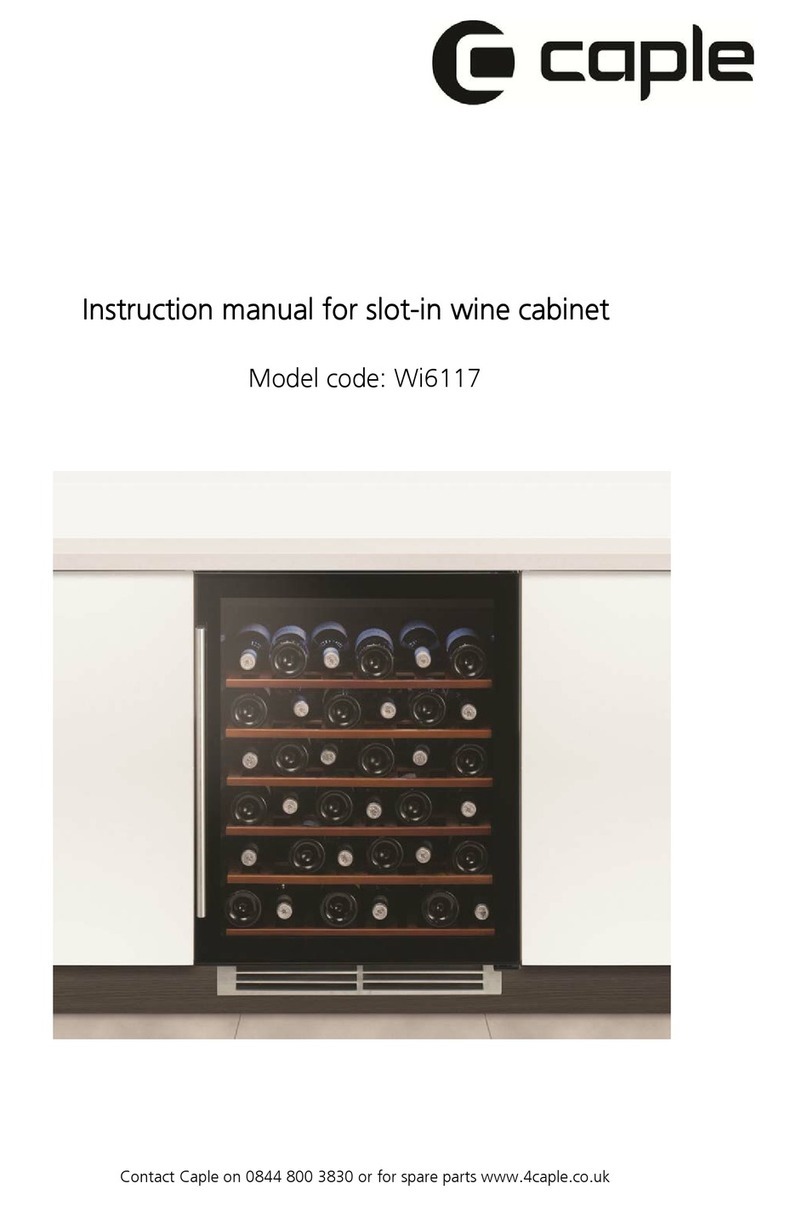 Caple WI6117 User manual