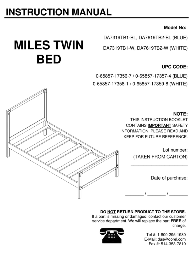 Dorel DA7319TB1-BL User manual Dorel DA7319TB1-BL User manual