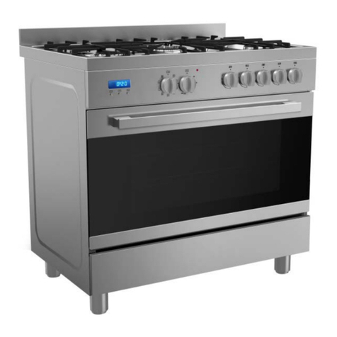 Bellini BDFS905X-F Installation instructions