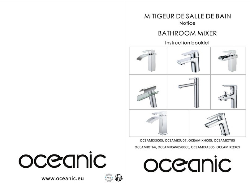Oceanic OCEAMIXSC05 Instruction booklet