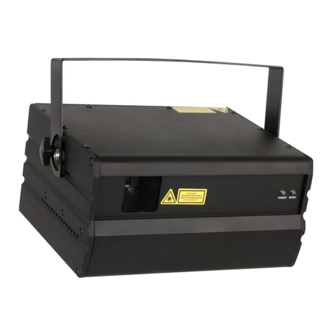 Show Tec Galactic RGB850 User manual