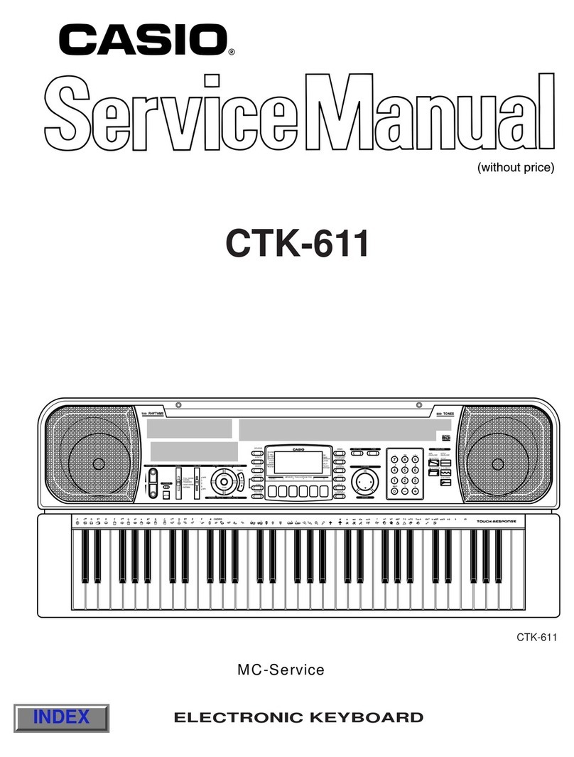 Casio CTK-611 User manual