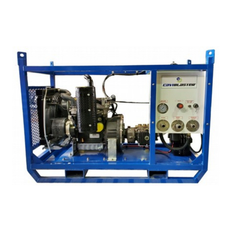 Caviblaster 1325-D Operation & maintenance manual