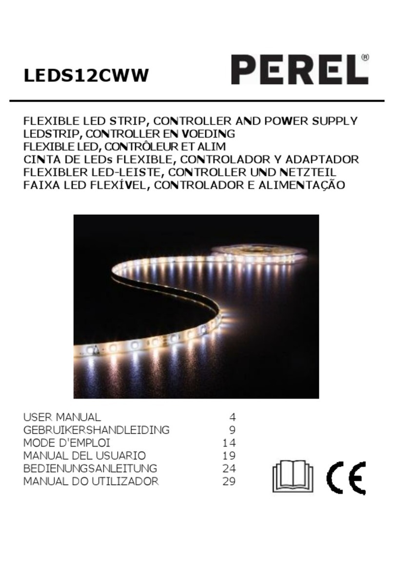 Perel LEDS12CWW user manual