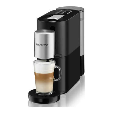 Nespresso ATELIER instruction manual Nespresso ATELIER instruction manual
