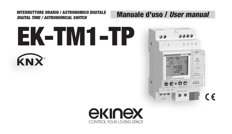 Ekinex EK-TM1-TP user manual