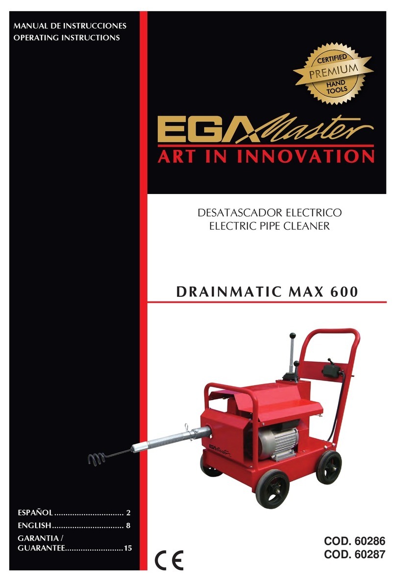 EGAmaster DRAINMATIC MAX 600 operating instructions EGAmaster DRAINMATIC MAX 600 operating instructions