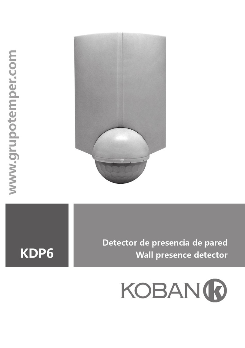 Temper Koban KDP6 User manual