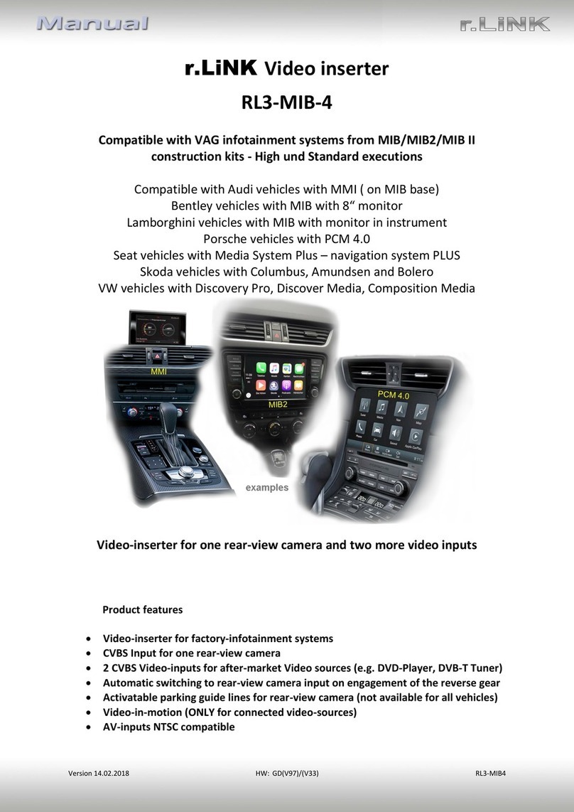 r.LiNK RL3-MIB-4 User manual r.LiNK RL3-MIB-4 User manual