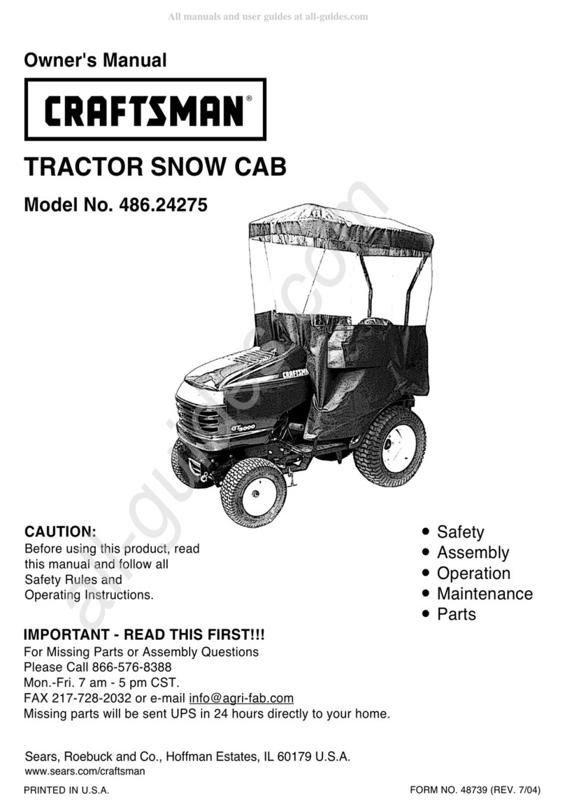 Craftsman 486.24275 owner's manual