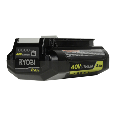 Ryobi OP40201 Operator's manual