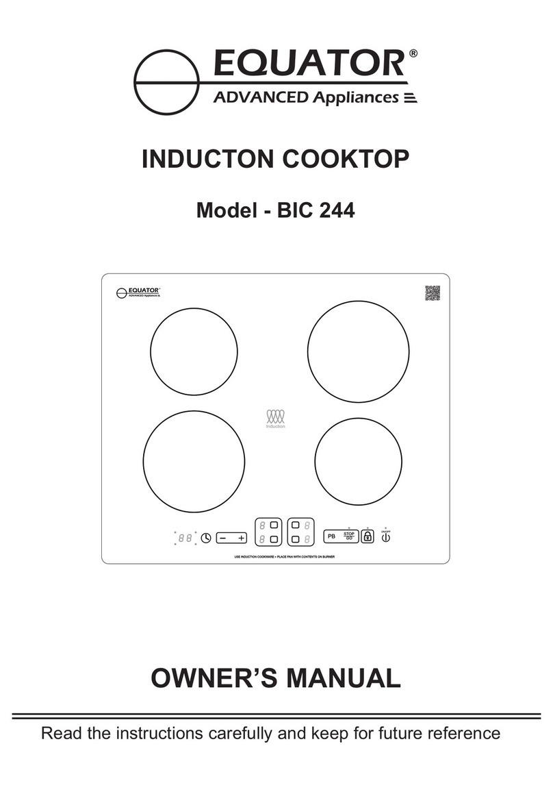 Equator BIC 244 owner's manual