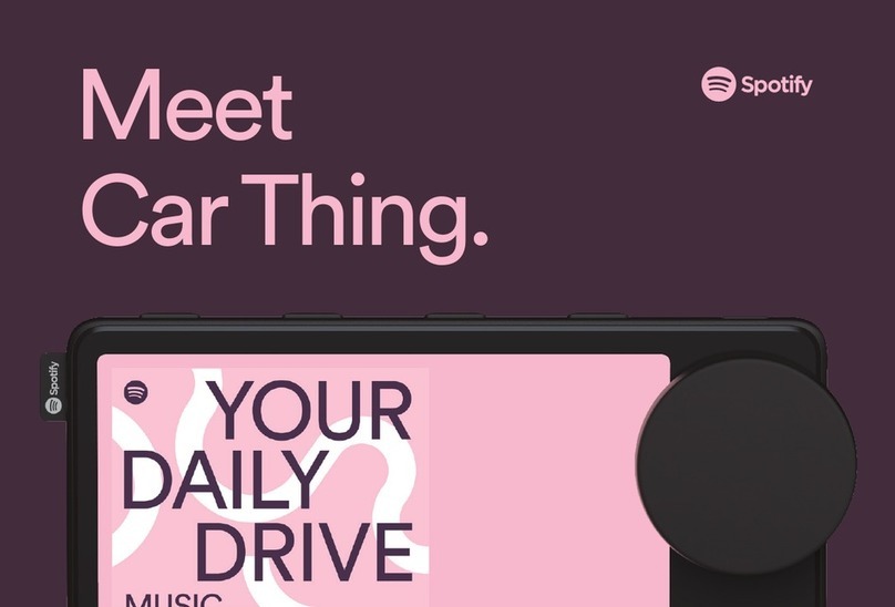 Spotify Car Thing quick start guide