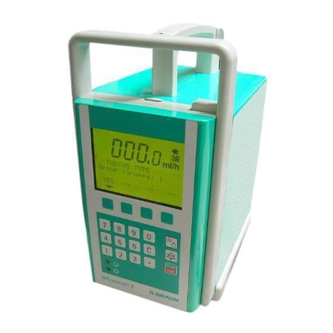 Braun Infusomat P User manual