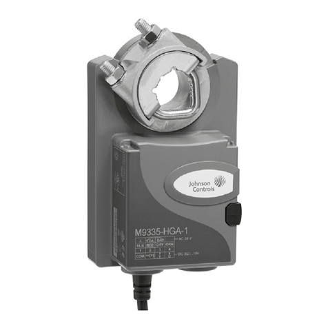 Johnson Controls M9316-A Z Series installation instructions