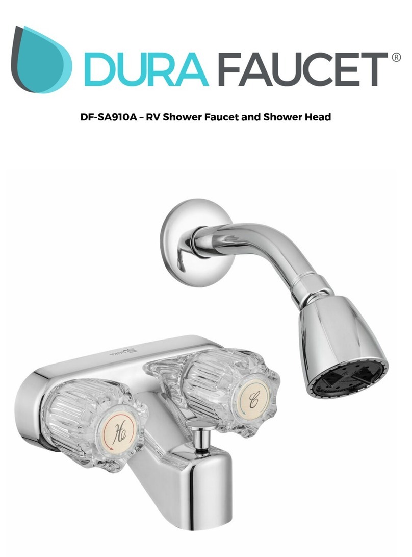 Dura Faucet DF-SA910A quick start guide