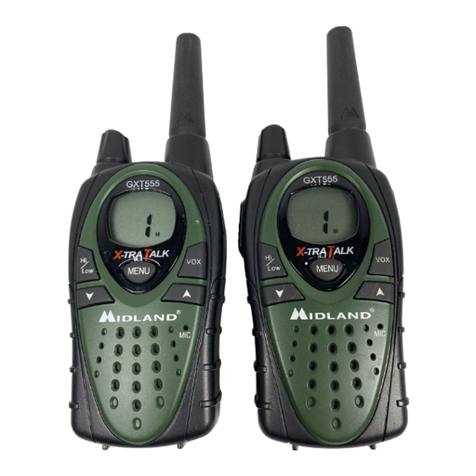 Midland GXT555 User manual