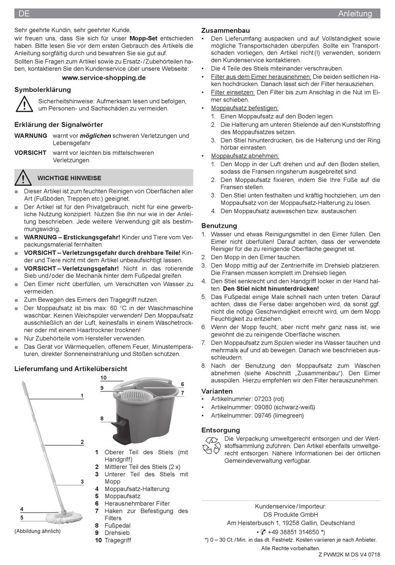 Cleanmaxx Z PWM2K User manual