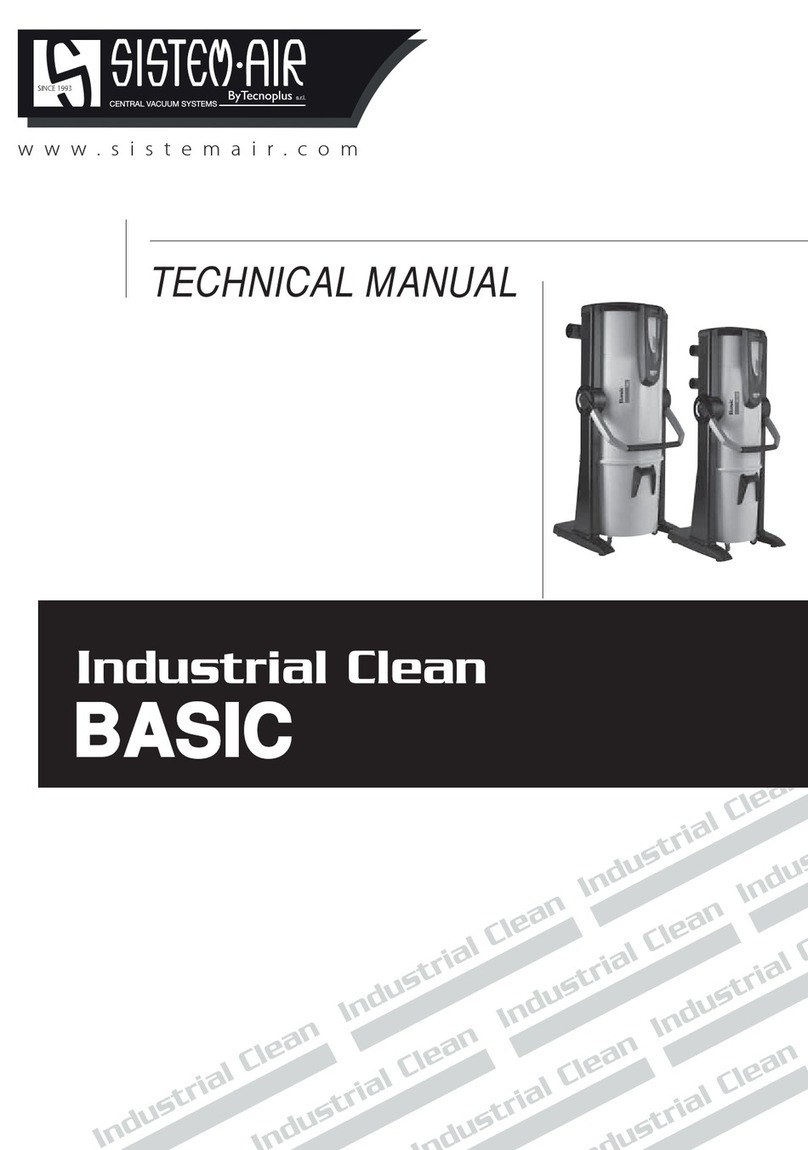 SISTEM AIR Industrial Clean Basic User manual SISTEM AIR Industrial Clean Basic User manual