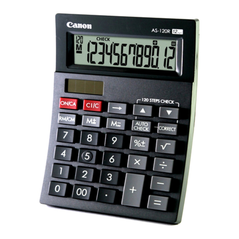 Canon AS-120R User manual