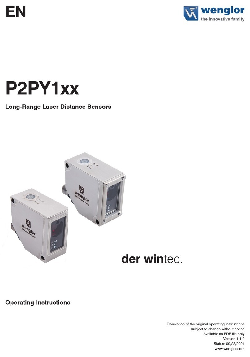 Wenglor P2PY1 Series operating instructions