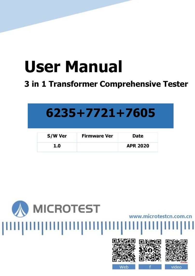 Microtest 6235 User manual