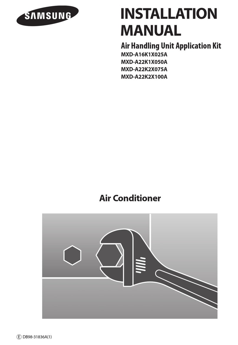 Samsung MXD-A16K1X025A User manual
