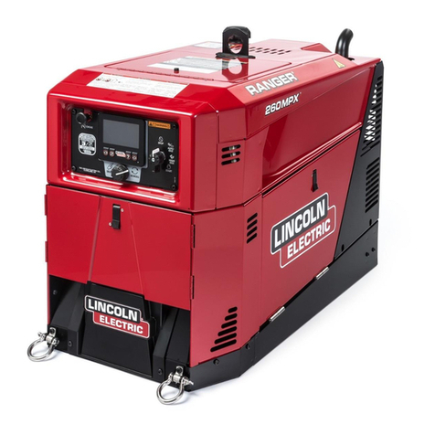 Lincoln Electric Ranger 260MPX Operator's manual Lincoln Electric Ranger 260MPX Operator's manual