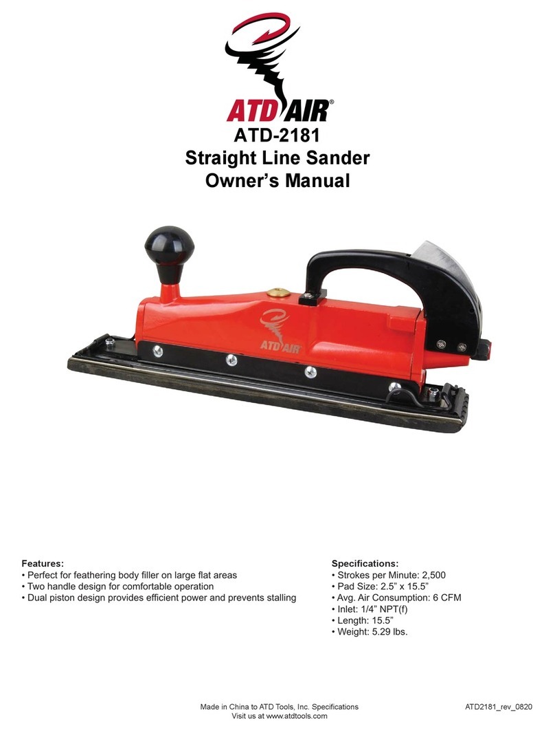 ATD AIR ATD-2181 owner's manual