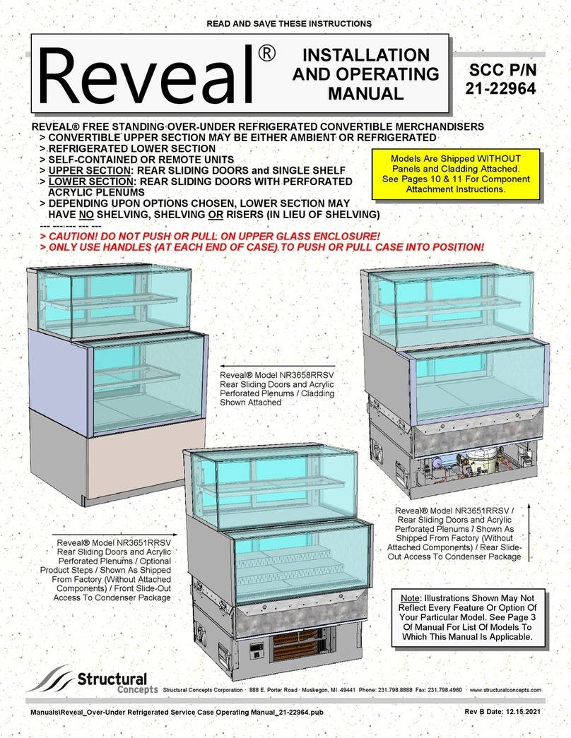 Reveal NR3651RRSV User manual