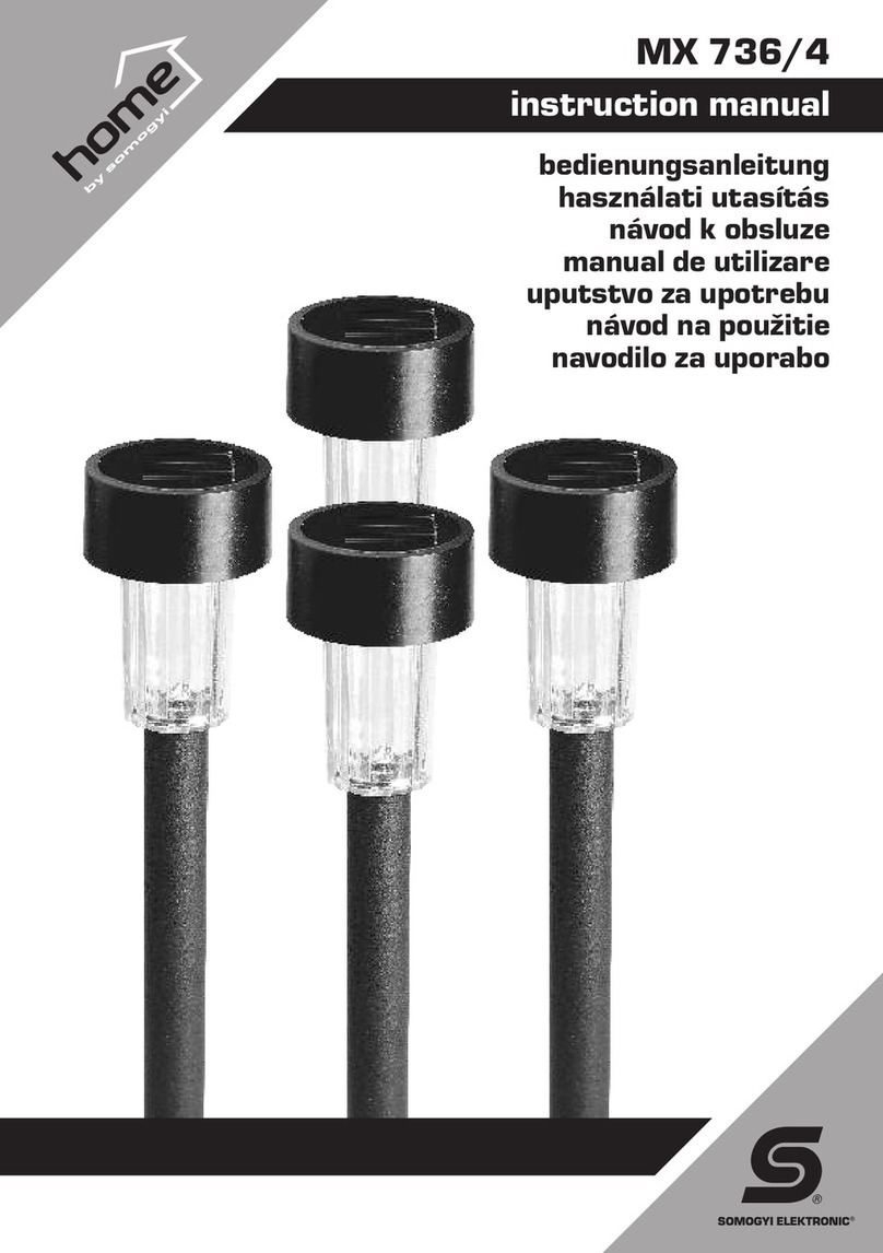 Somogyi home MX 736/4 instruction manual