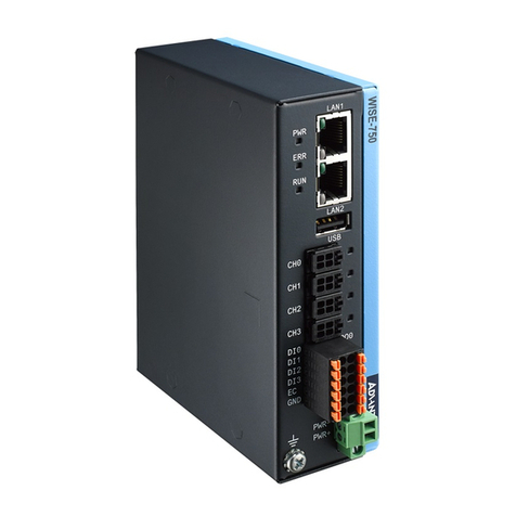 Advantech WISE-750 User manual Advantech WISE-750 User manual