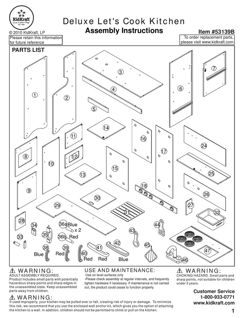 KidKraft 53139B User manual