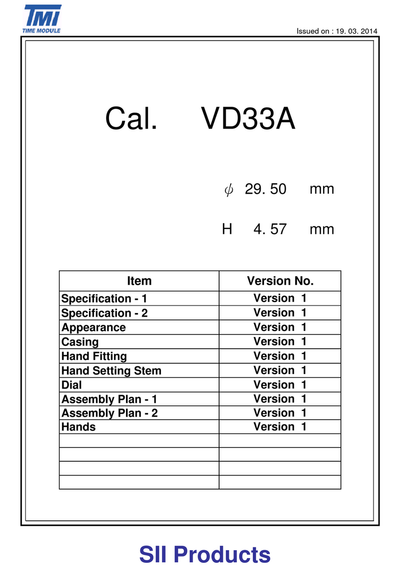 TMI Products VD33A manual