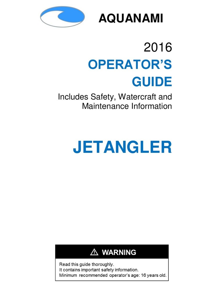 Aquanami JETANGLER Operator's guide