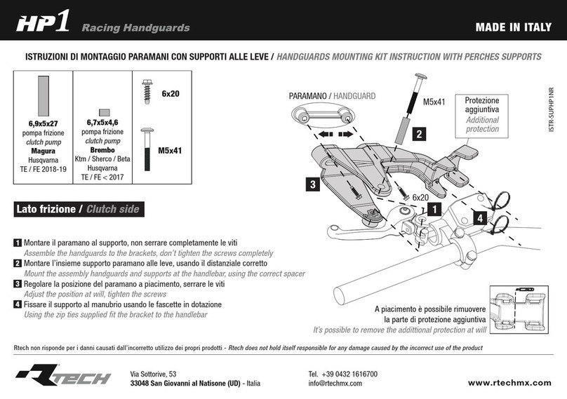 Rtech HP1 quick start guide