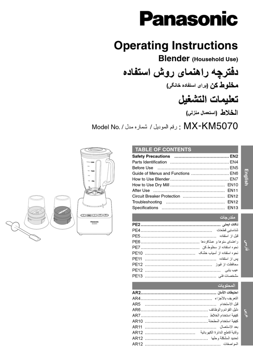 Panasonic KM5070 User manual