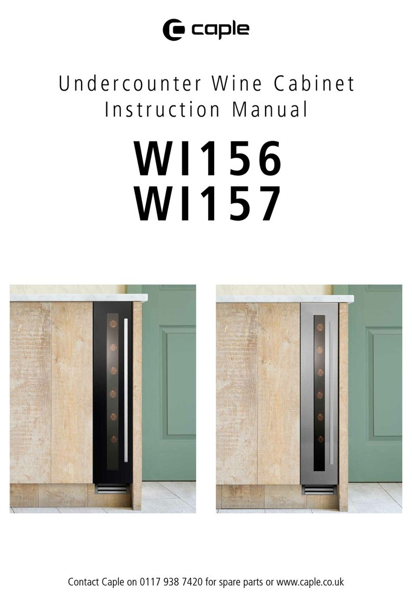 Caple WI156 User manual