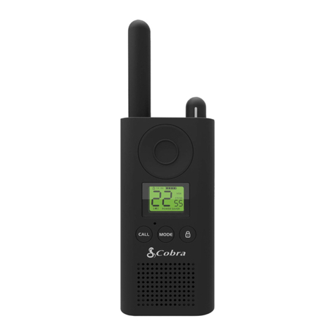 Cobra microTALK PX880 User manual