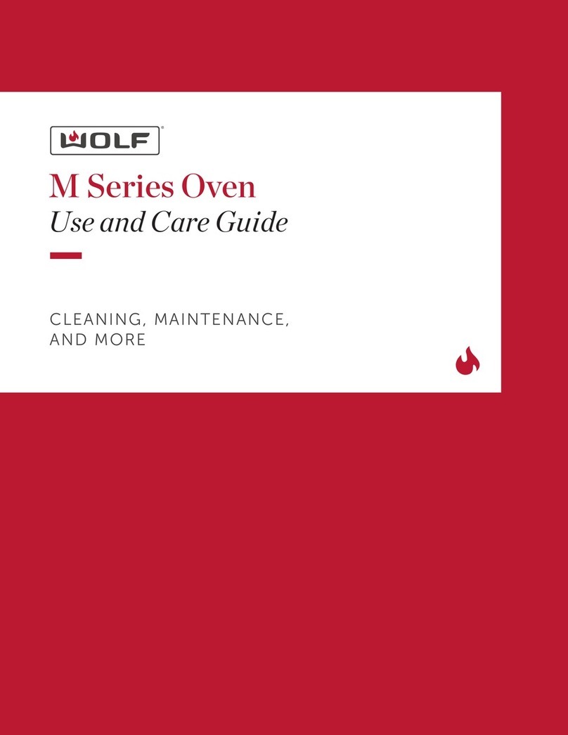 Wolf M Series User manual Wolf M Series User manual