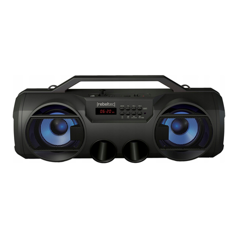 REBELTEC SoundBox 440 User manual