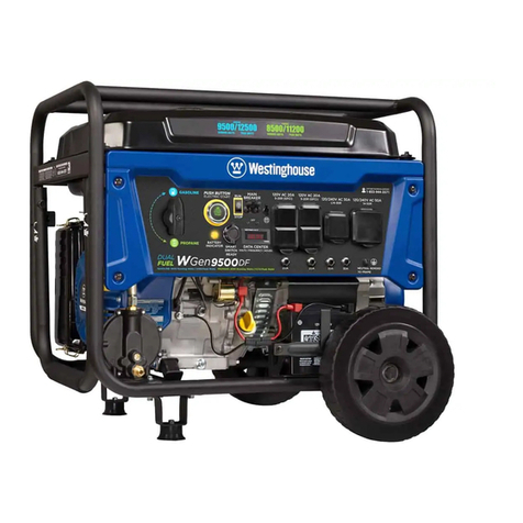 Westinghouse Gen9500DF user manual