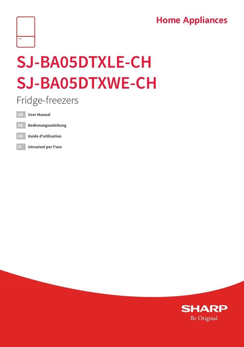 Sharp SJ-BA05DTXLE-CH User manual