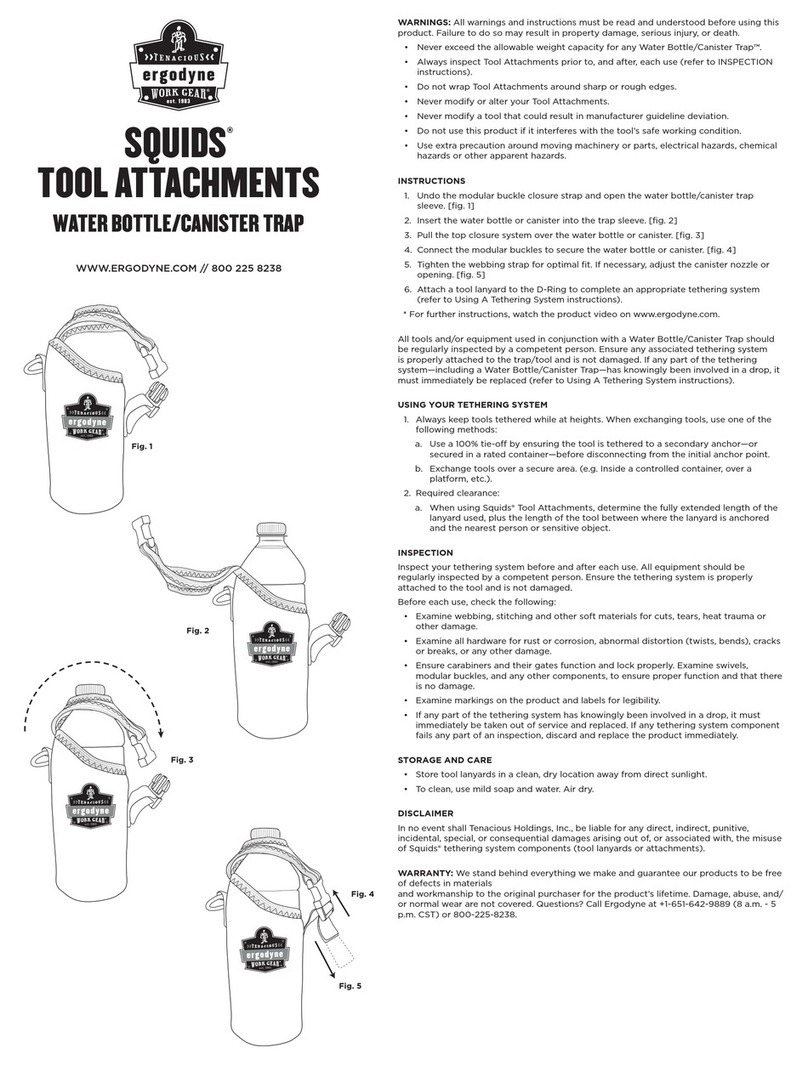 ERGODYNE SQUIDS 3775 manual