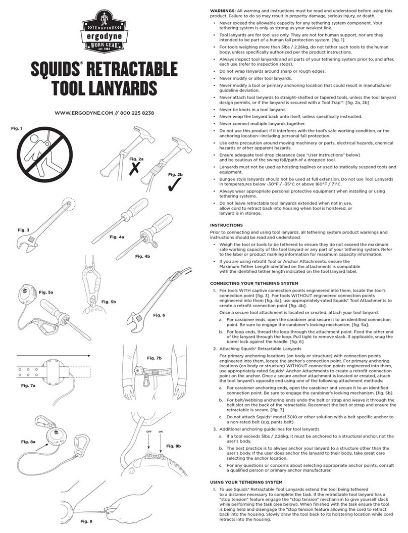 ERGODYNE SQUIDS 3026 manual