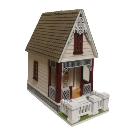 Laser Dollhouse Designs Little Ann Assembly Instruction quick start guide