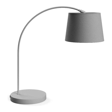 BROSA Leo Arc Table Lamp Assembly guide