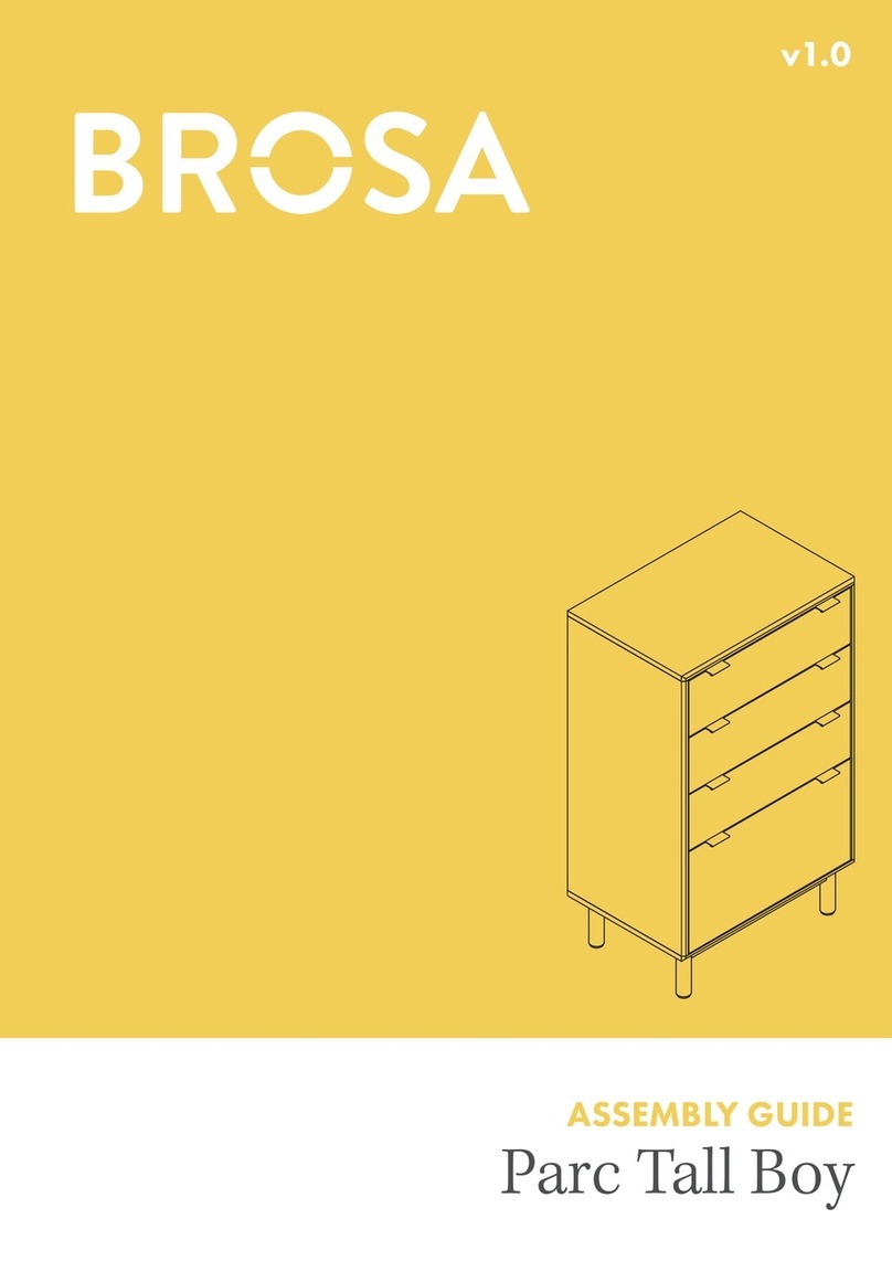 BROSA Parc Tall Boy User manual BROSA Parc Tall Boy User manual