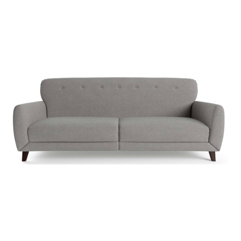 BROSA Clem Sofa Bed User manual BROSA Clem Sofa Bed User manual